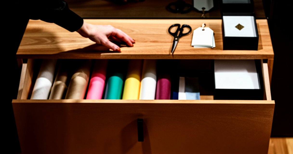 best wrapping station cabinet