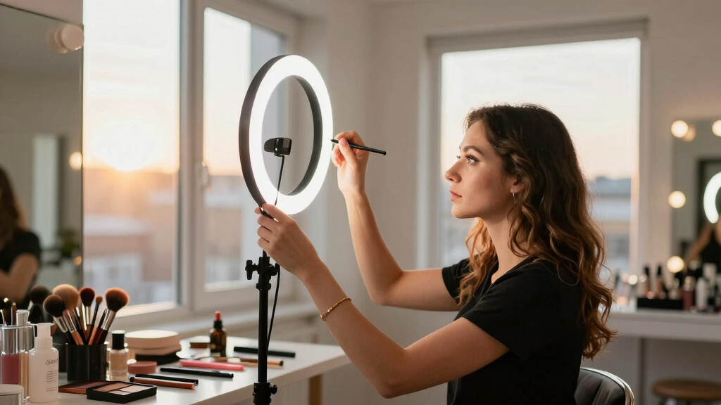 best professional makeup lighting kit for videos