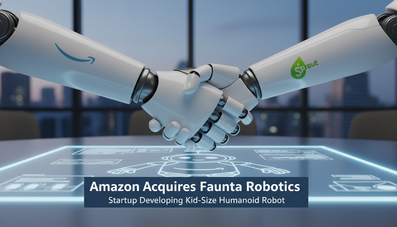 Featured image for Amazon Acquires Fauna Robotics, Startup Developing Kid-Size Humanoid Robot Sprout