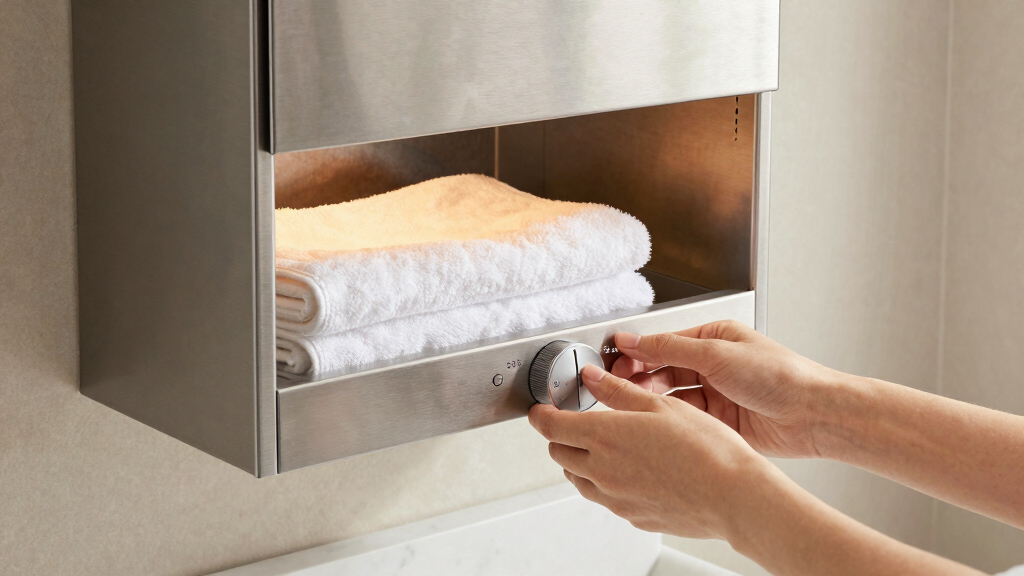 best hot towel cabinet for home spa