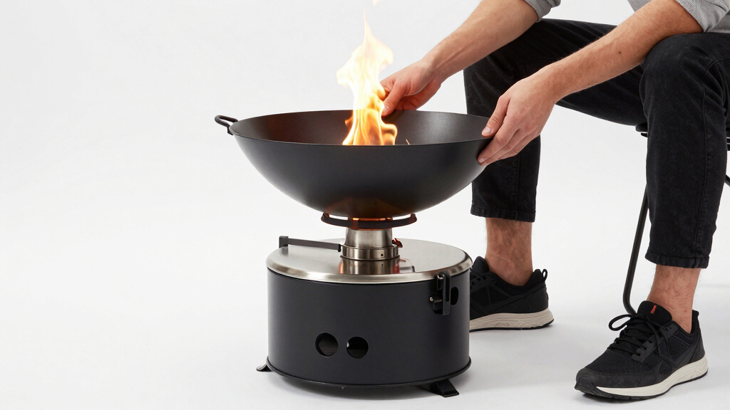 best propane portable fire pit smokeless