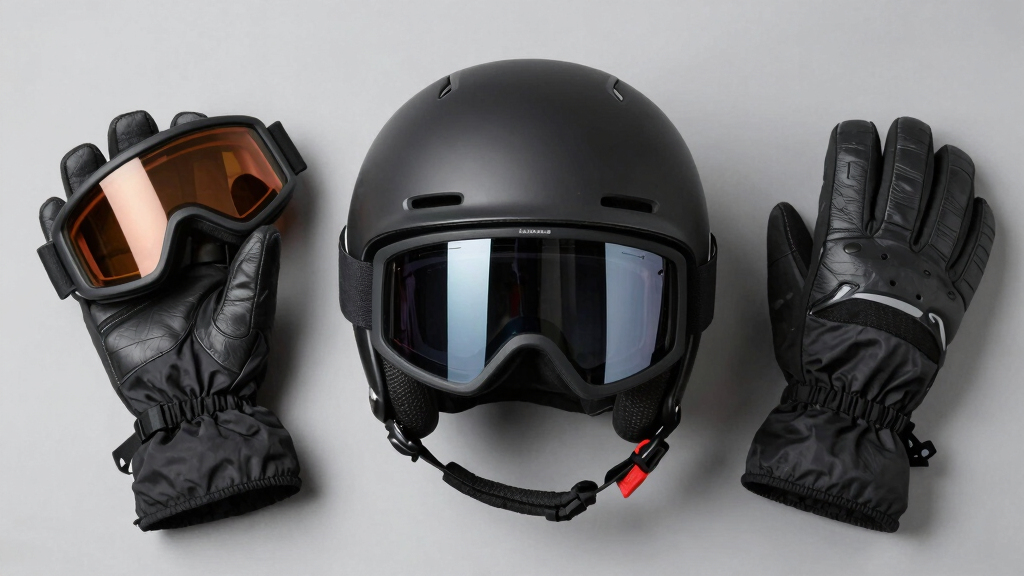 ski helmet with visor
