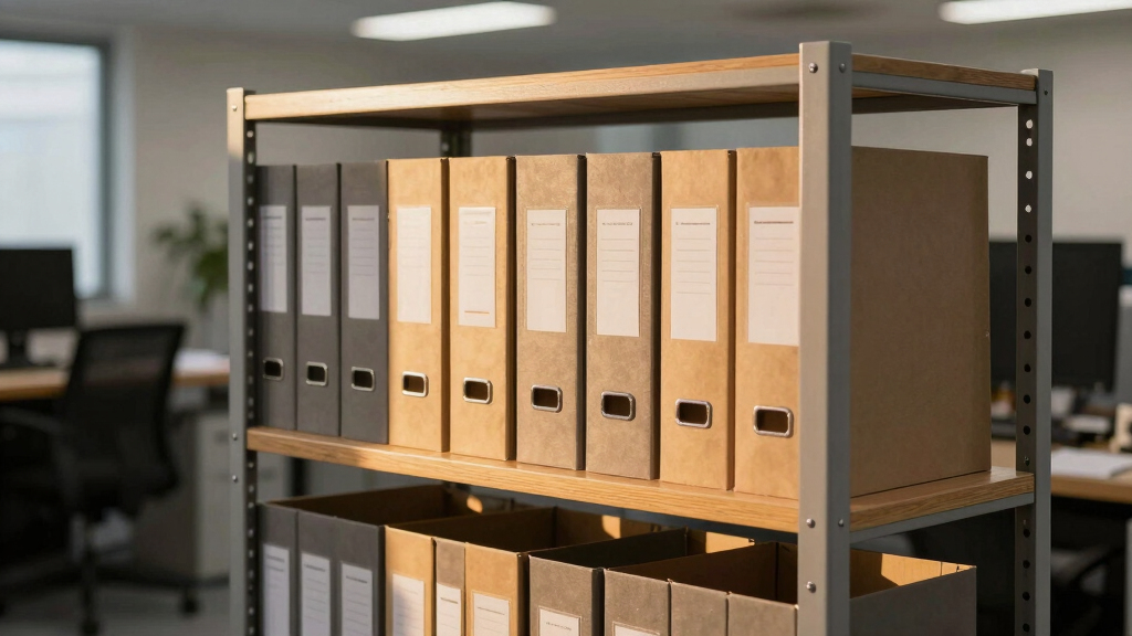 best compact shelving system for document archive