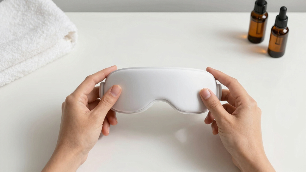 best eye massager with heat and vibration