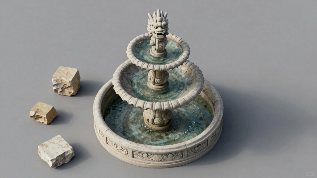 best giant dragon fountain for front yard decor