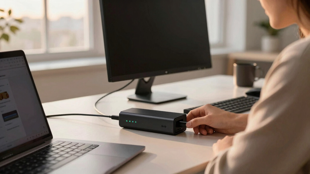 best battery backup for business laptop and monitor
