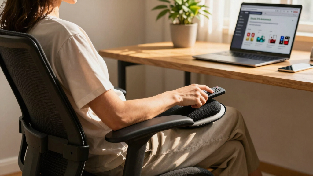 best massage cushion for office chair with heat