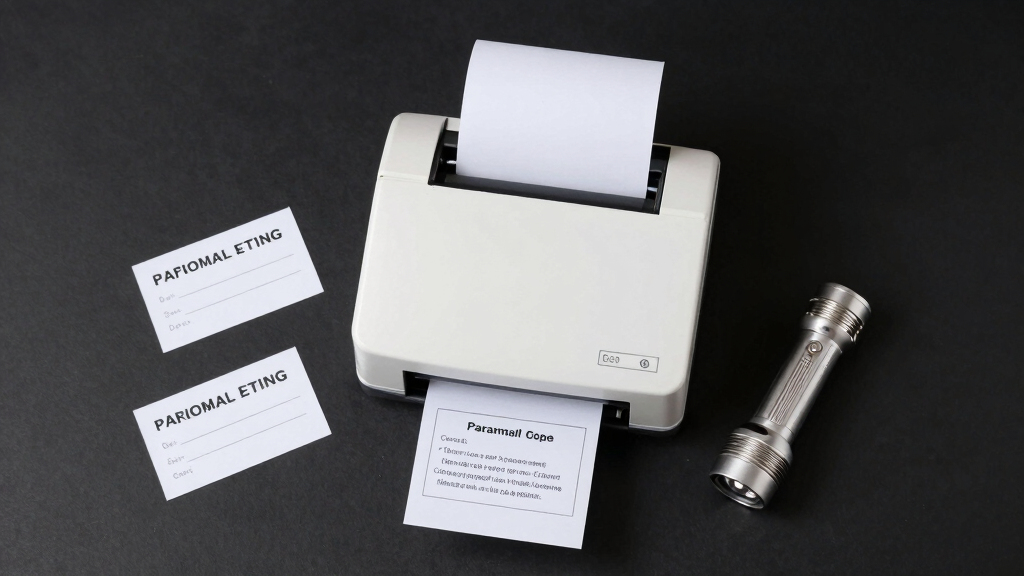 best label printer for paranormal evidence organization