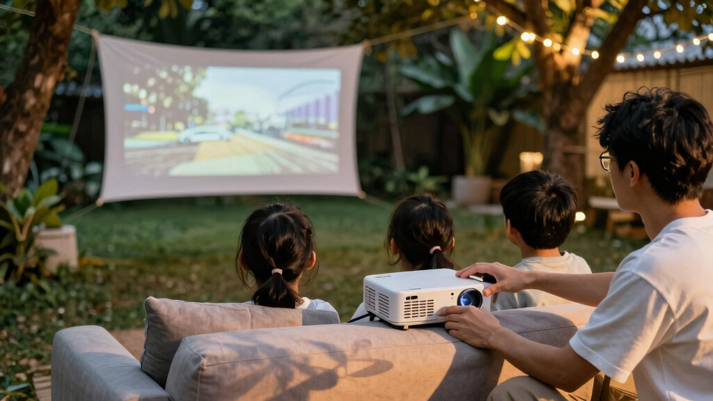 best family projector for movie nights