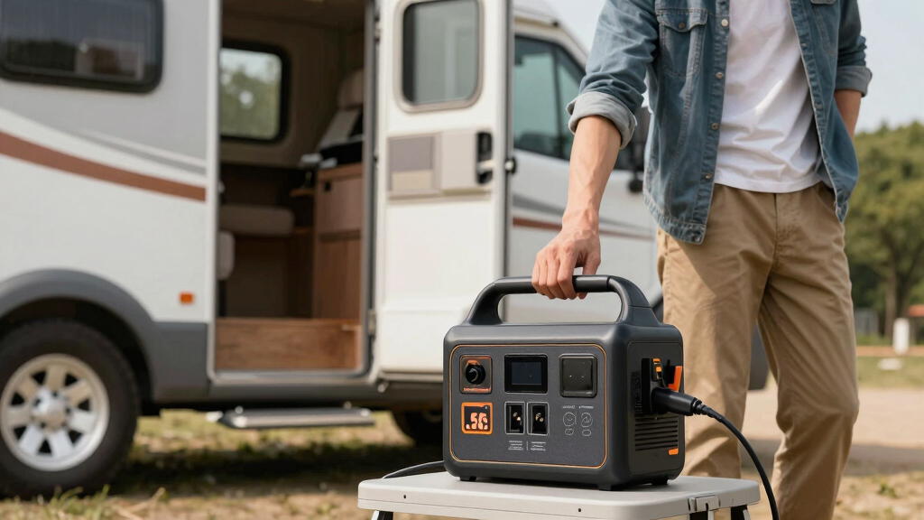 best portable power station with 50 amp RV capability
