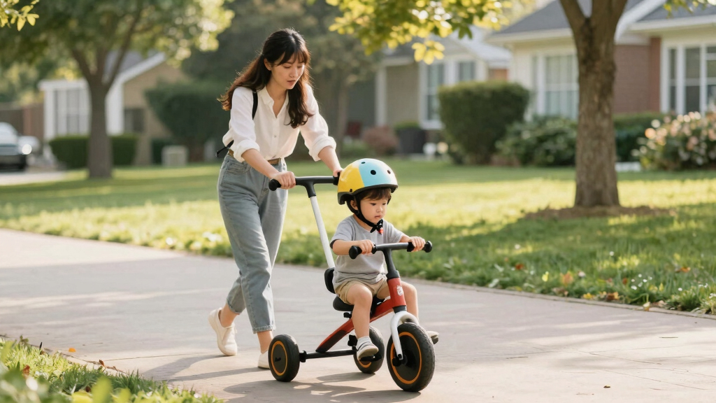 best toddler tricycle with parent handle