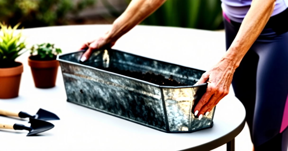 raised garden bed metal