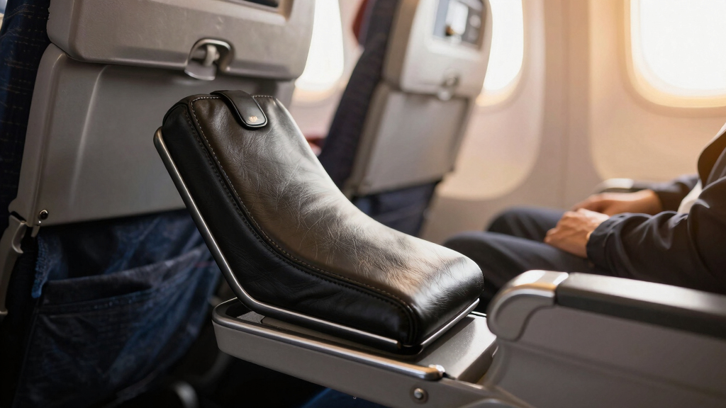 best premium airplane footrest travel accessory
