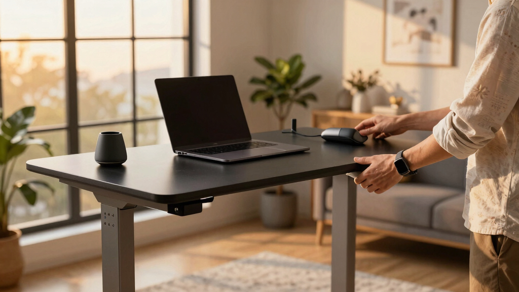 best corner electric standing desks