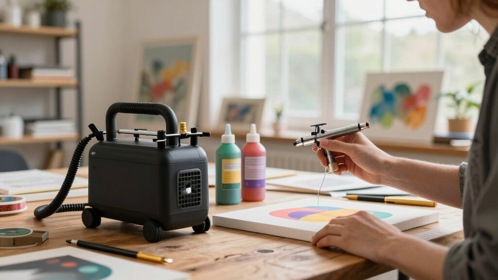 best airbrush kit with compressor for crafters