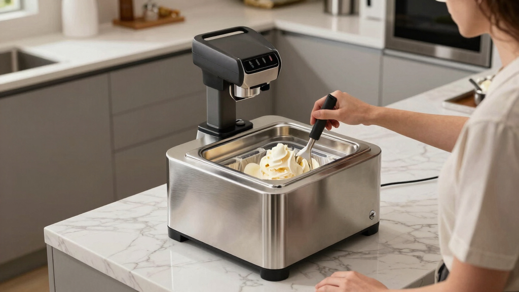 best countertop ice cream makers for luxury kitchens