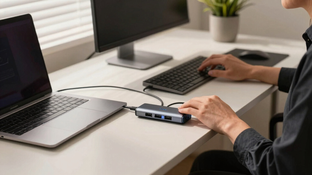 best thunderbolt dock for MacBook desk setup