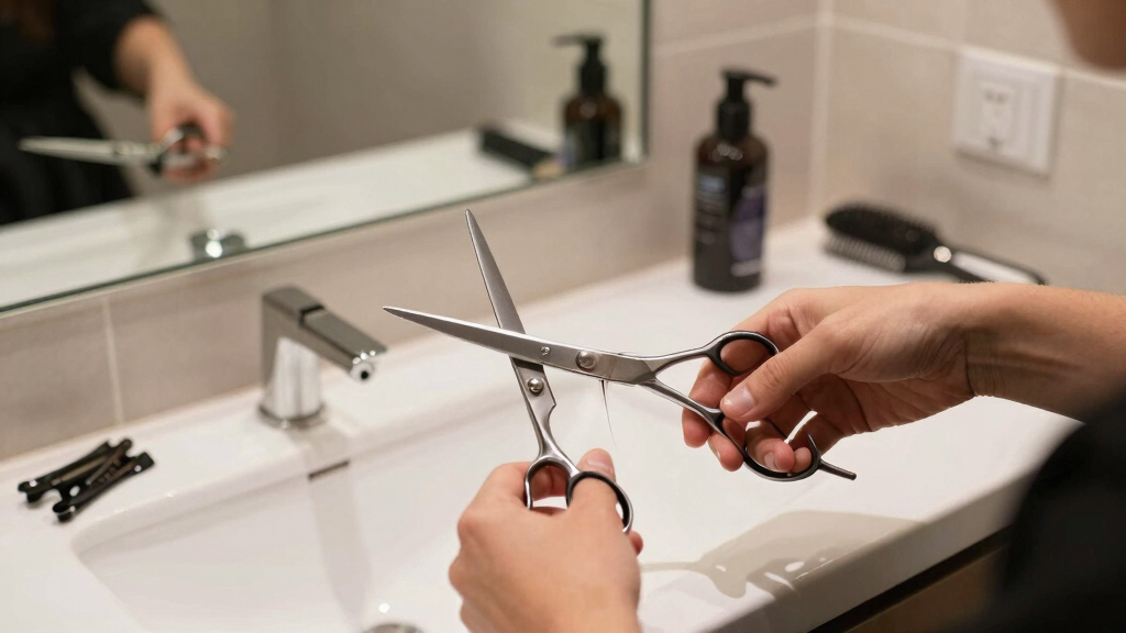 best professional hair scissors set for home cutting