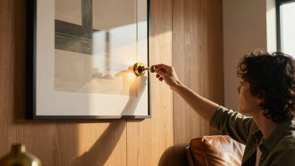 best picture lights for large artwork