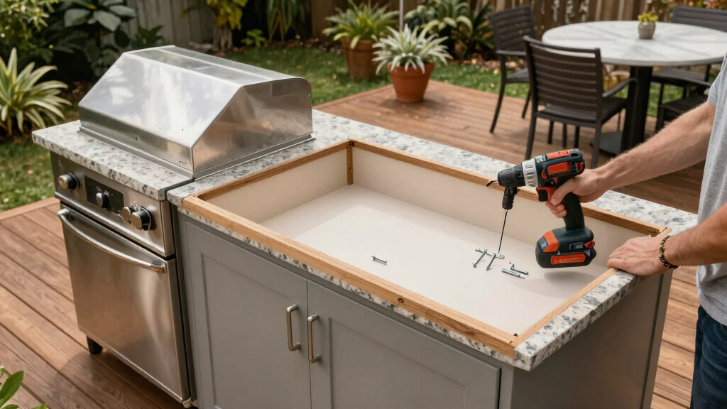 best outdoor kitchen island kit