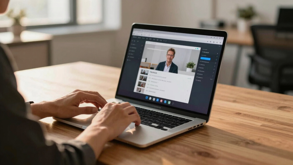 best high-end business laptop for webinar hosts