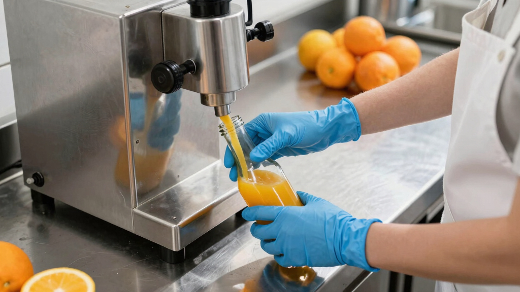 best bench-top liquid filler for juice