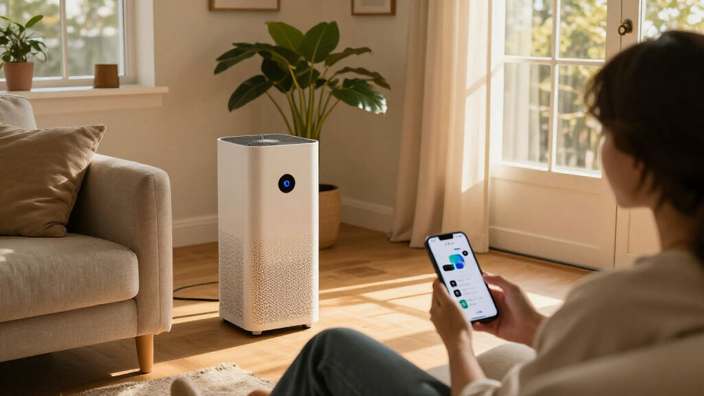 smart air purifiers with app control