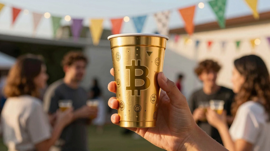 Bitcoin themed party supplies