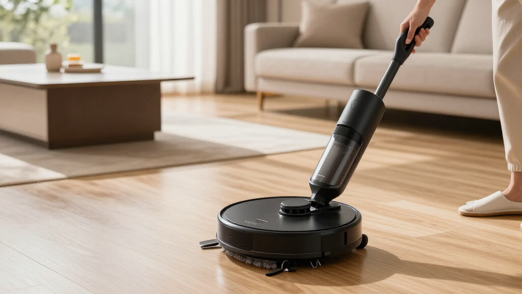 robot vacuum and mop combo