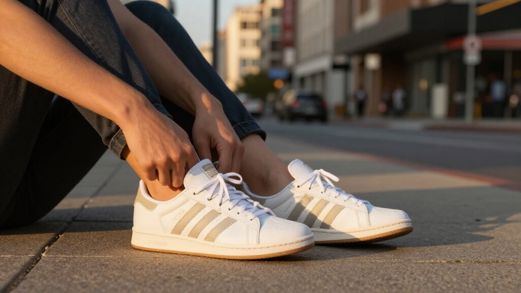 best white adidas sneakers