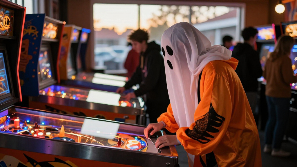 Halloween pinball costumes