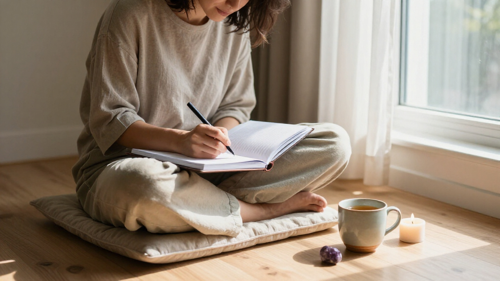 guided meditation journals