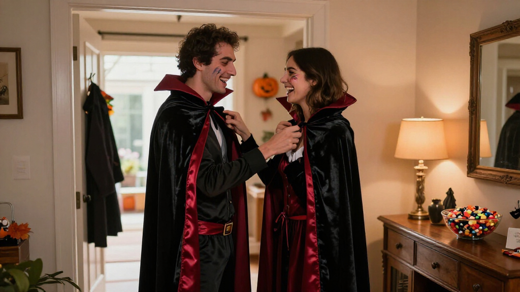matching couples Halloween costumes