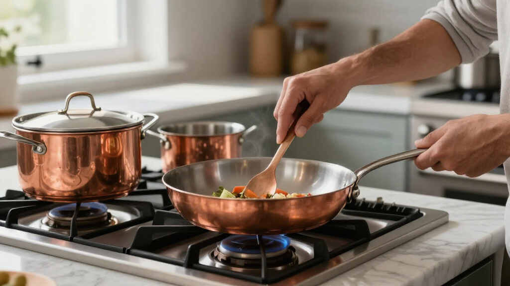 advantages of copper cookware
