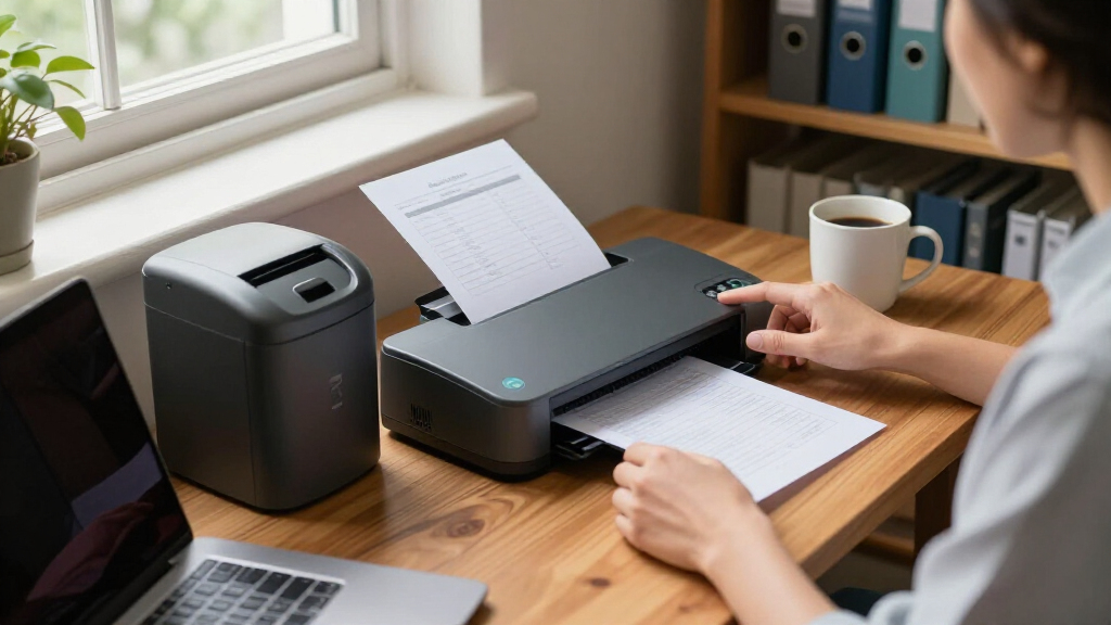 best scanner and shredder combo for home office organization