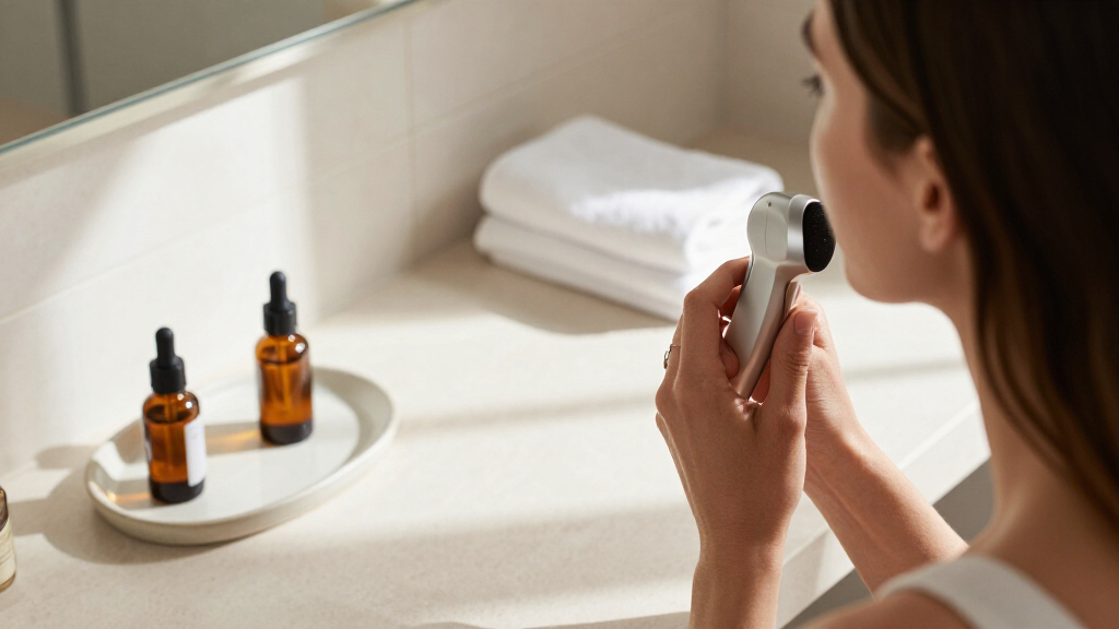 at-home microcurrent facial devices