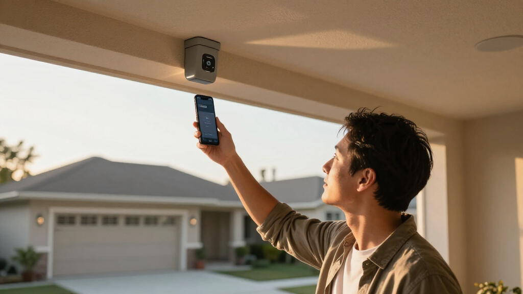 smart garage door opener