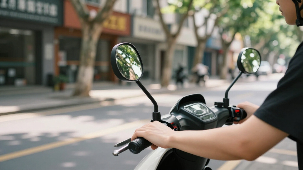 best scooter mirror set for handlebars