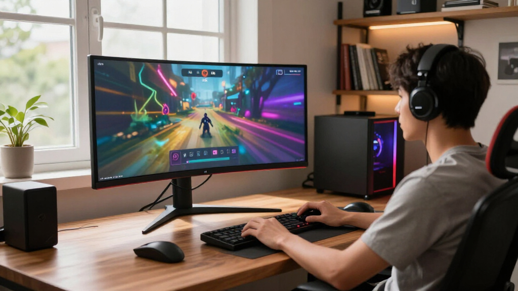 4k gaming monitor for pc setup
