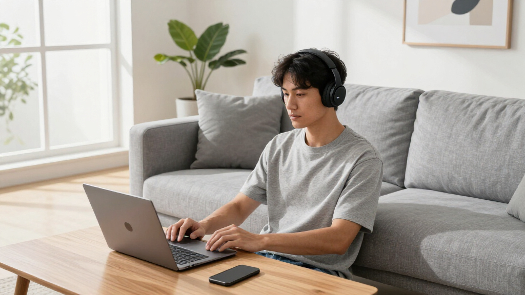 wireless noise-canceling headphones
