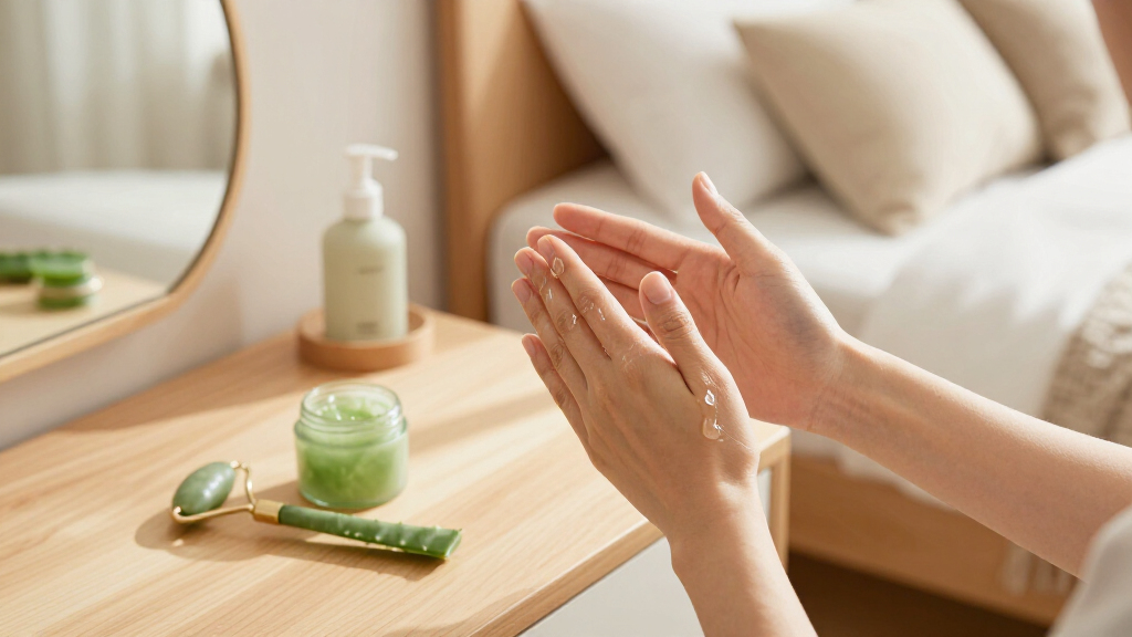 aloe gel for red light aftercare