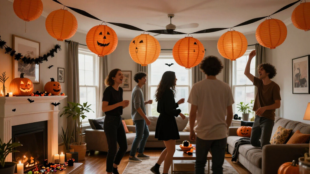 Halloween party decorations