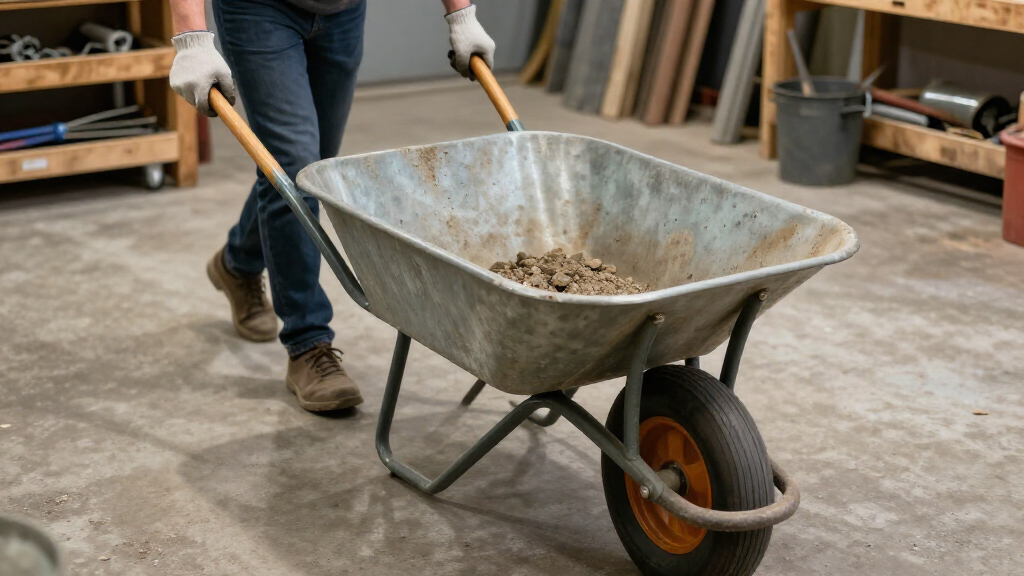 wheelbarrow cart heavy duty