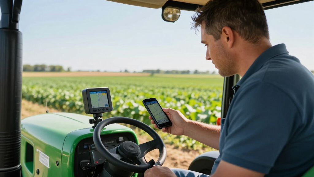 gps tracker for tractors and equipment