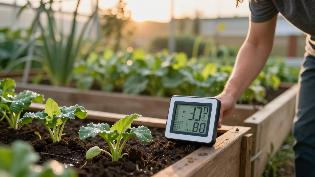 home weather station for gardeners