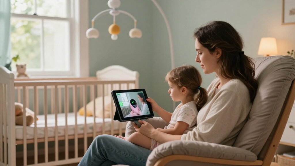 nursery cameras with cry detection premium