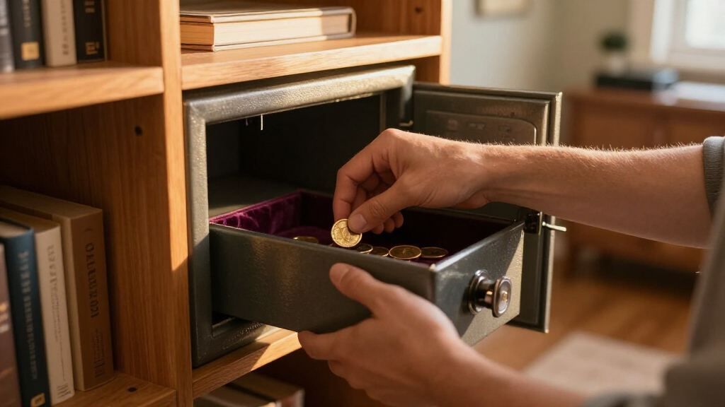 safe deposit box at home