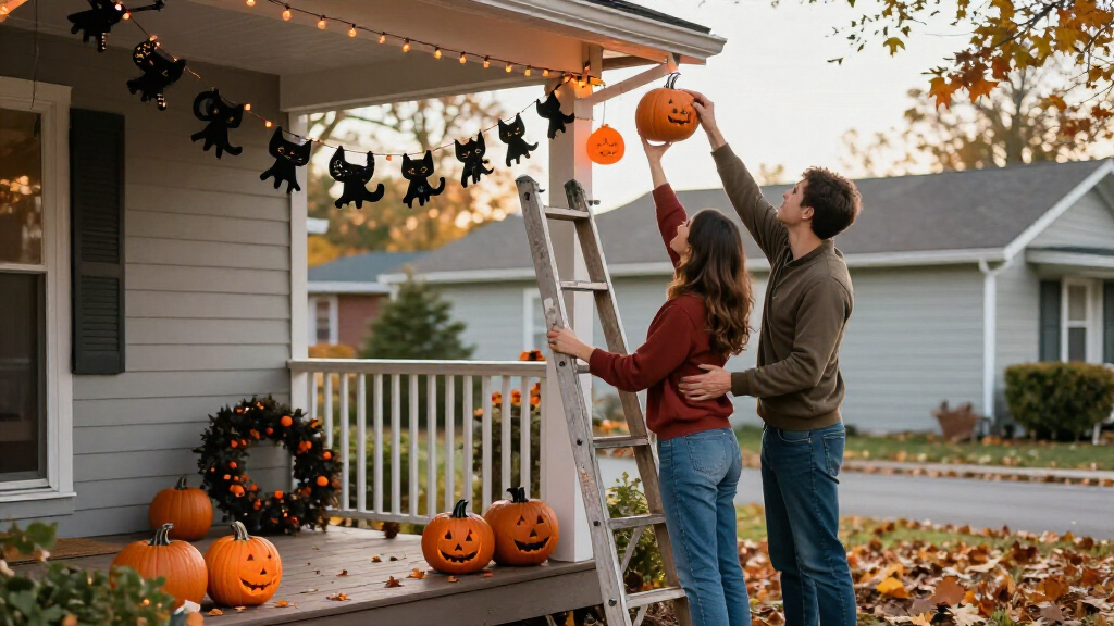 couples Halloween decorations