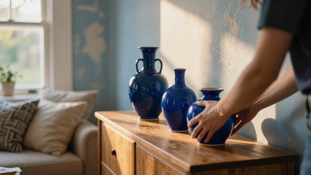 best vintage blue home decor