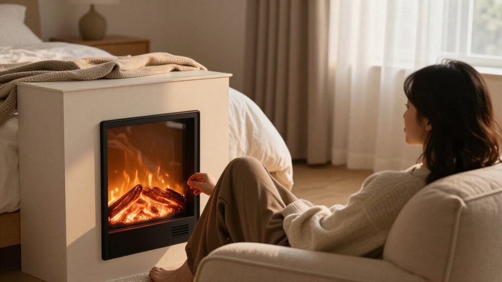 electric fireplaces for bedroom corners